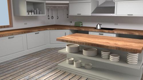 Kitchen (cycles) preview image